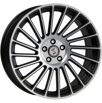 LLANTA ETA BETA VENTI-R 18 X 7.50 ET 38 5X100 Buje: 67,1 MATT BLACK POLISH