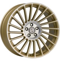 LLANTA ETA BETA VENTI-R-K 19 X 9.00 ET 30 5X100 Buje: 78,1 SHINY GOLD POLISH