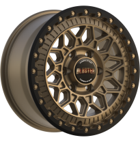 LLANTA FONDMETAL BLUSTER MATT BRAUN BLACK LIP  20 x 9.00  ET:48 6X139.7 Buje: 95,1