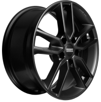 LLANTA FONDMETAL KOROS GLOSSY BLACK  16 x 6.50  ET:35 5X114.3 Buje: 66,1