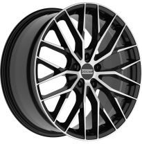 LLANTA FONDMETAL MAKHAI GLOSSY BLACK MACHINED 21 X 9.00 5X127 ET50 BUJE: 71,6