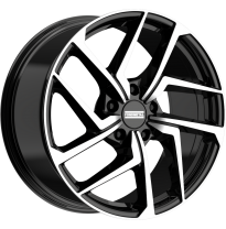LLANTA FONDMETAL TAARA GLOSSY BLACK MACHINED 21 X 9.50 5X112 ET52 BUJE: 66,5