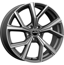 LLANTA GMP MENTOR MATT ANTHRACITE DIAMOND 18 X 7.50 5X112 ET37 BUJE: 66,5