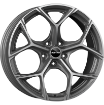 LLANTA GMP ULTRIVITY X MATT ANTHRACITE DIAMOND 21 X 8.50 5X130 ET35 BUJE: 66,5