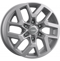 LLANTA MAK GRAVEL 16 X 6.50 ET 50 6X120 Buje: 74,5 SILVER