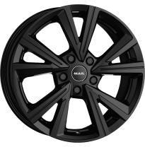 LLANTA MAK QUARZ GLOSS BLACK 16 X 6.00 5X100 ET35 BUJE: 57,1