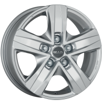 LLANTA MAK STONE 5 VAN 15 X 6.00 ET 0 5X139.7 Buje: 108,3 SILVER