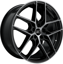 LLANTA MILLE MIGLIA MM1004 GLOSS BLACK DARK POLISHED  18 x 8.00  ET:45 5X112 Buje: 66,5
