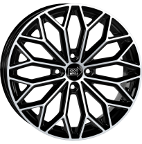 LLANTA MILLE MIGLIA MM1034 GLOSS BLACK POLISHED 17 X 7.00 4X100 ET38 BUJE: 73,1