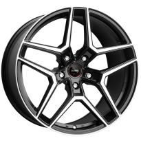 LLANTA MOMO RF-06 20 X 8.50 ET 30 5X112 Buje: 66,6 MATT BLACK POLISHED