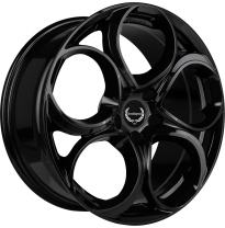 LLANTA TECNOMAGNESIO JUNIOR GLOSSY BLACK  19 x 8.00  ET:37 5X110 Buje: 65,1