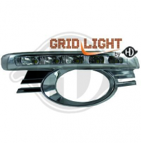 Set Luces Diurnas W204, 07-11; Cristal/ Claro; Inlc. Rejilla/ Avantgarde