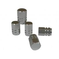 Tapones De Valvula Alum. Cromo