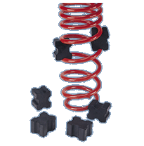 Topes De Goma Para Muelles 6 Unidaes