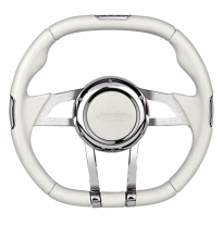 Volante Simoni Iron Piel Blanca