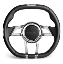 Volante Simoni Iron Piel Negra Lisa