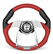 Volante Simoni Torque Piel Lux Roja