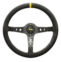 Volantes Corsica 330: Dished Steering Wheel With 3 Black Anodized Aluminium Spokes. Supplied With Horn Button. Diameter: 330 Mm.