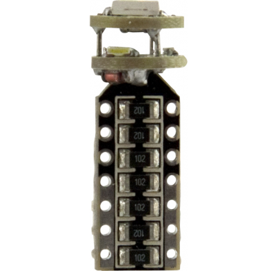 4-Smd Led 'Xenon' White T10 Can-Bus 12v-3w 2pcs