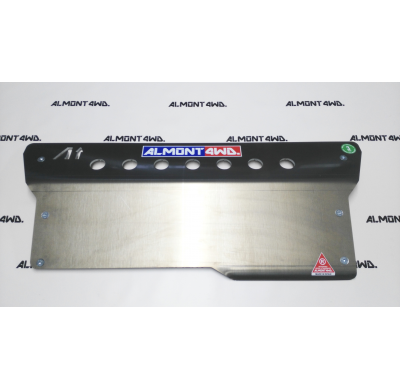 Protector De Aluminio Jeep Wrangler Jk 2007-17 Wrangler Jk  Frontal Original Heavyduty 8