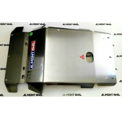 Protector De Aluminio Toyota Fj Cruiser  2006-2016 Fjcruiser Frontal Original Heavyduty 8