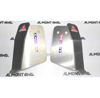 Protector De Aluminio Toyota J10 / 500  Series Protector De Amortiguadores Series 100 (2 Unidades) Heavyduty 8