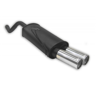 ESCAPE DEPORTIVO FIAT PUNTO (II)  1.2i 8V (60) - 1.2 i 16V (80) SPORTING - 1999 -2003 (2x76) HOMOLOGADO ITV - ASSO MARMITTE