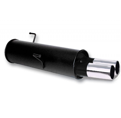 ESCAPE DEPORTIVO PEUGEOT 206  1.1 - 1.4 - 1.6 16V - 1998 -> (2x76) HOMOLOGADO ITV - ASSO MARMITTE