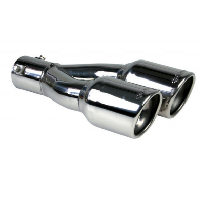 COLA ESCAPE INOX SX  58x305x(2x80) ASSO MARMITTE