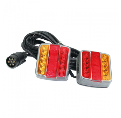 Kit De Alumbrado Led Remolque. Cable Ali. 4 M  Grv Caravaning