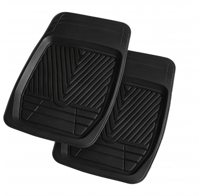 Juego De 2 Alfombras Delanteras 3d Recortables Pvc 69 X 49.5 Cm  Ergoseat Alf.Caucho Comfort Li