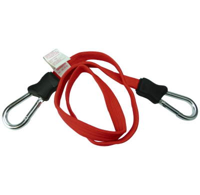 1 Cincha Plana 100 Cm Con Mosquetón De Hierro Gomas Gama Pro Green Valley