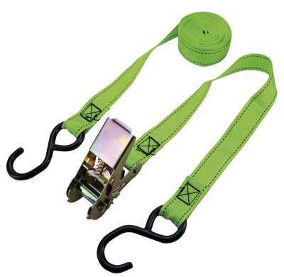 1 Cincha Con Carraca + Ganchos S 5m X 25 Mm  Grv Cinchas Initial