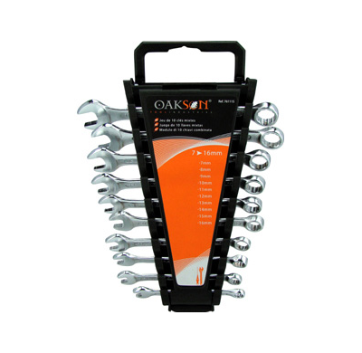 Juego De 10 Llaves Mixtas Herramientas De Mano  Oakson