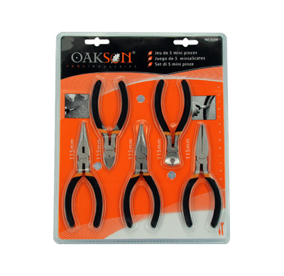 Juego De 5 Mini Alicates               Herramientas De Mano  Oakson