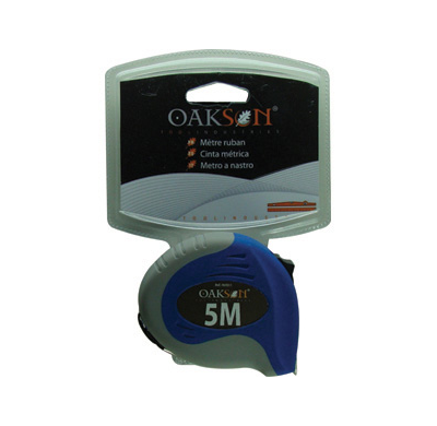 Cinta Métrica Soft Bicolor+grip 5mx1 Herramientas Medida Y Trazado  Oakson