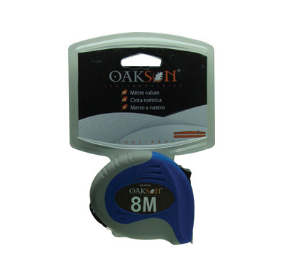 Cinta Métrica Soft Bicolor+grip8mx25 Herramientas Medida Y Trazado  Oakson