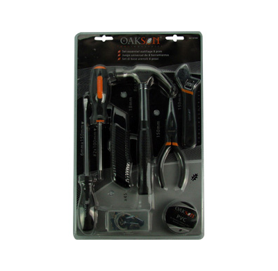 Juego Imprescindible 8 Herramientas Diversos  Oakson