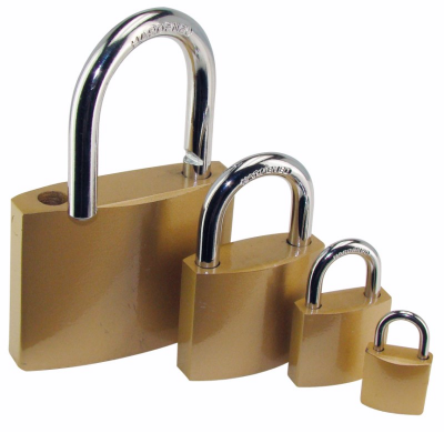 Juego 4 Candados 2-3-5-7 Cm Diversos  Oakson