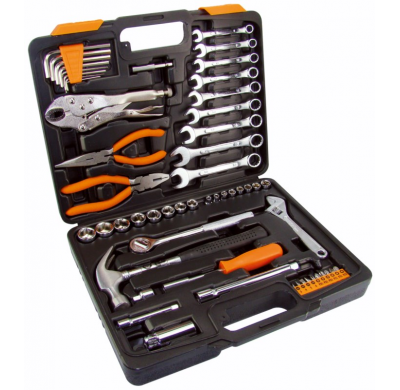 Maletín Bocas 3/8 55 Piezas Herramientas De Mano  Oakson