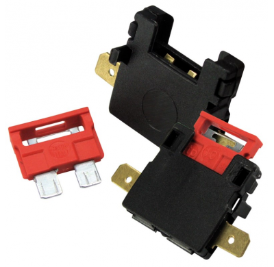 2 Porta Fusibles + 2 Fusibles Enchufables 10amp. Terminales Y Fusibles  Altium