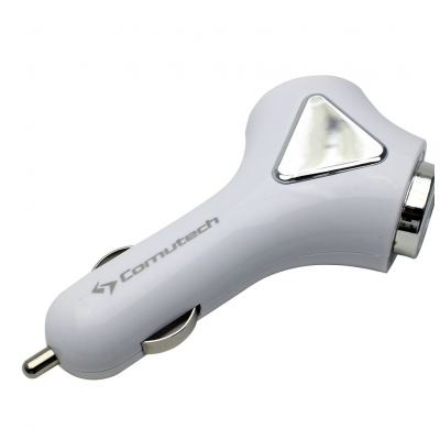 Cargador 12v 2 Puertos Usb + Micro Usb Bl  Altium  Tomas Encendedor