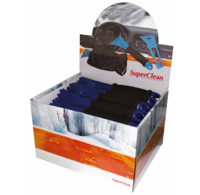 Box 30 Rasquetas Grip Cepillo Tejidos  Super Clean