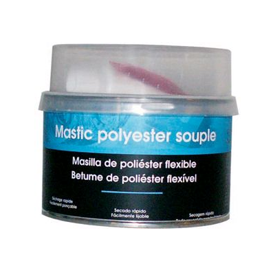 Masilla De Poliéster Flexible 500g   Super Clean