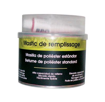 Masilla De Poliéster Estándar 1kg   Super Clean