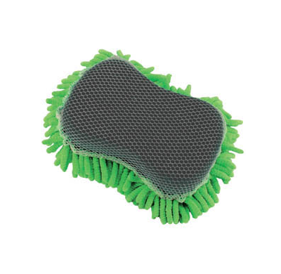 Esponja De Rizo 2 En 1 Accesorios De Lavado  Super Clean