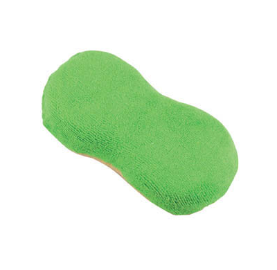 Esponja Doble Cara Micro Fibra & Gamuza Accesorios De Lavado  Super Clean