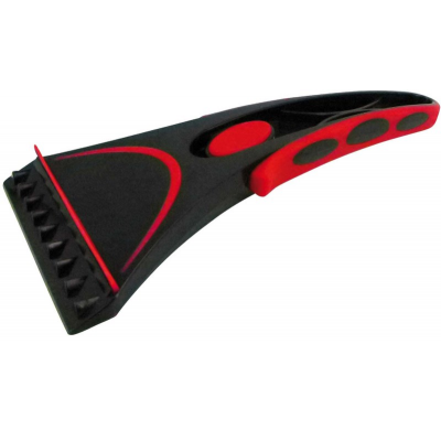 Rasqueta Bi-Materia Negra Y Roja Cepillo Tejidos  Super Clean