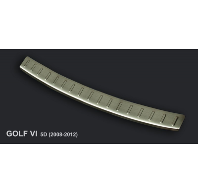 Protector Paragolpes Acero Inox Vw Golf Vi 5d /Profiled/Ribs 2008-> Avisa