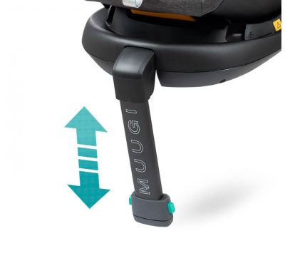 Silla de coche infantil BABYAUTO SIGNATURE MUGGI ISIZE 360 BLACK LINE